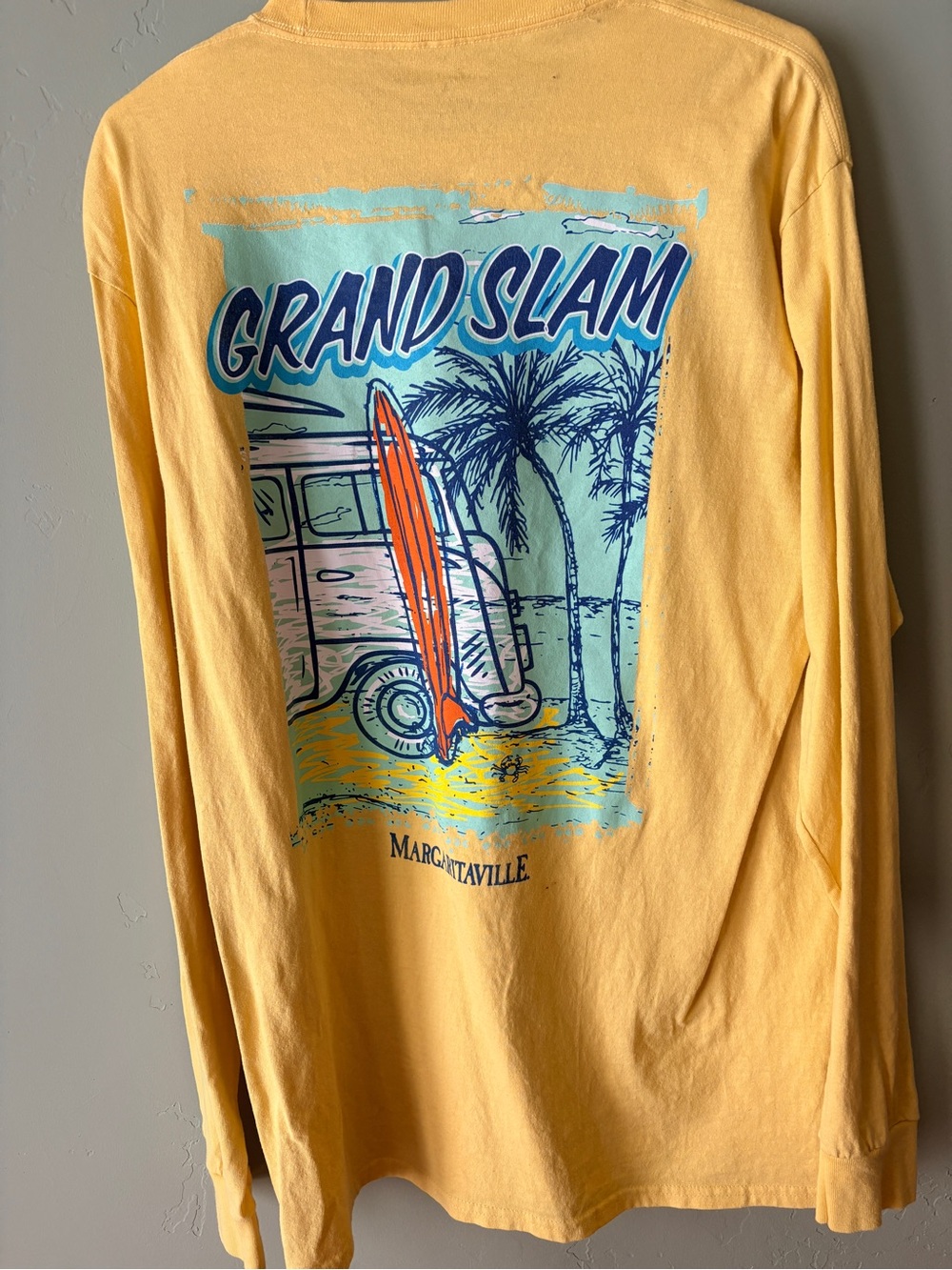 “Margaritaville x NFL” Yellow 'Grand Slam' Long Sleeve